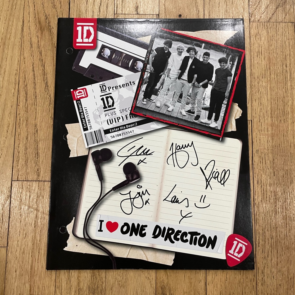 One Direction folder